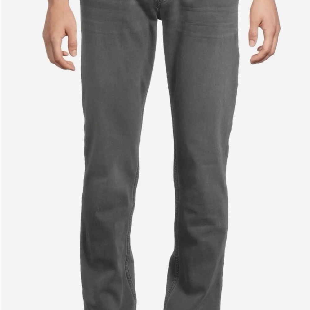 PAIGE Men's Charcoal Federal Jeans